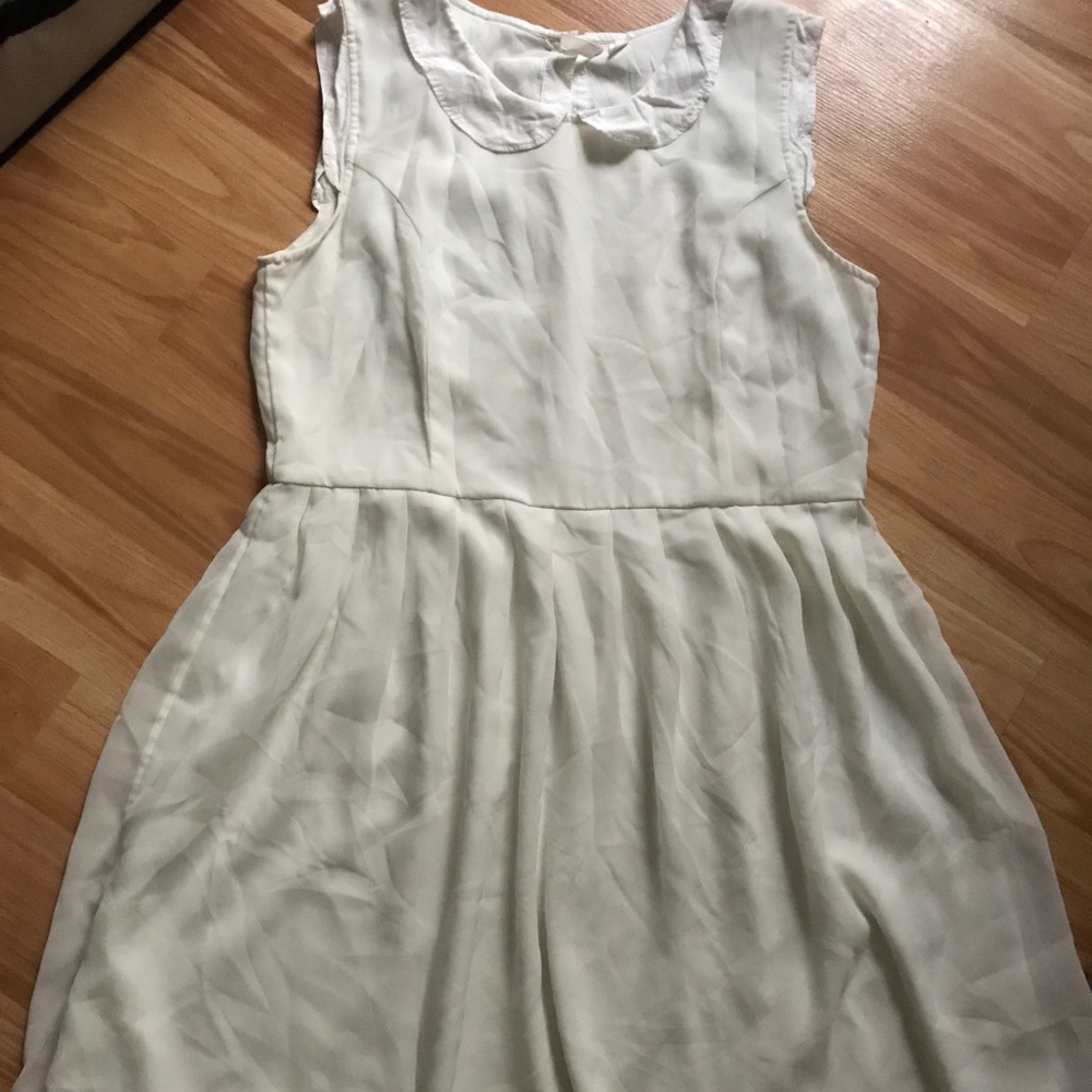 Super Cute Ivory Frenchi Dress - Sz Large